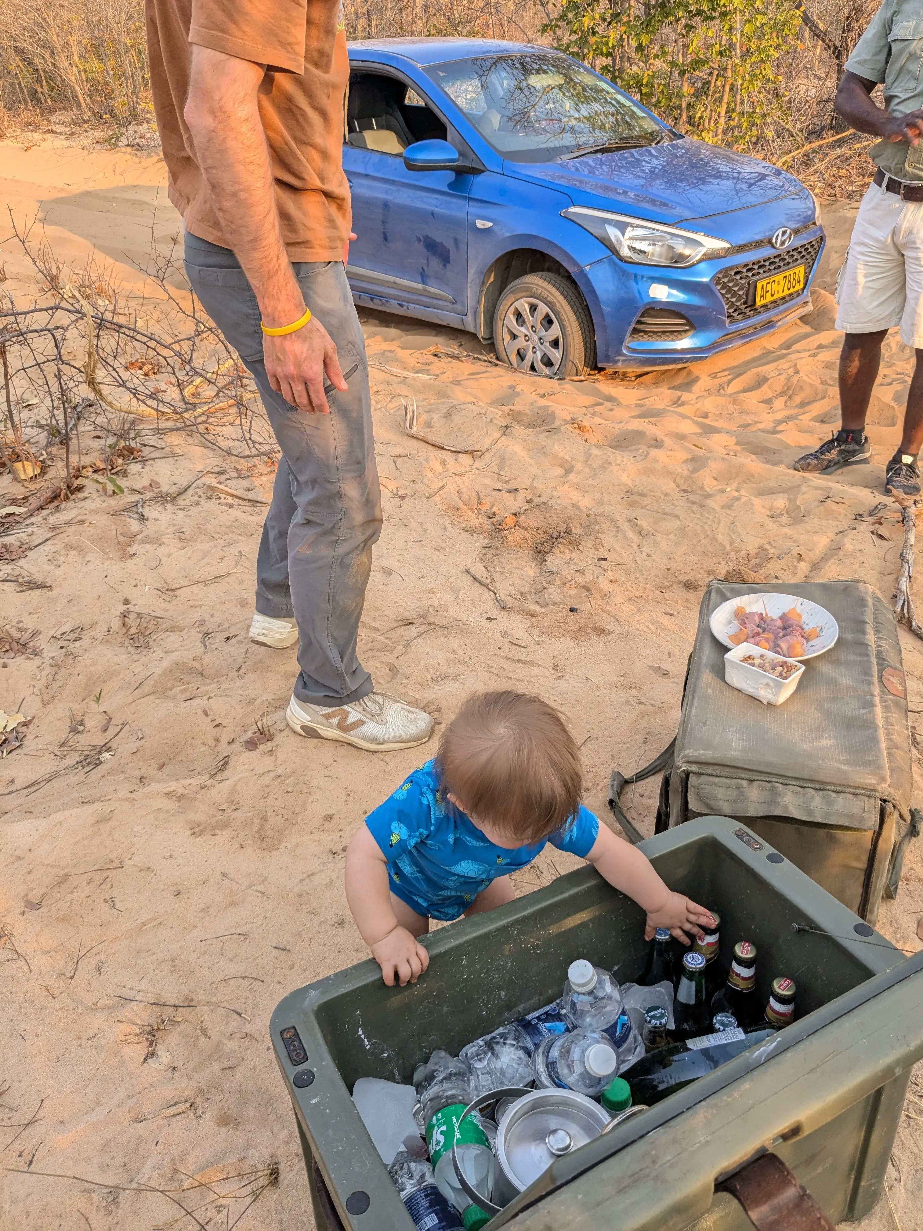 Time for Sonja to crack open a cold one