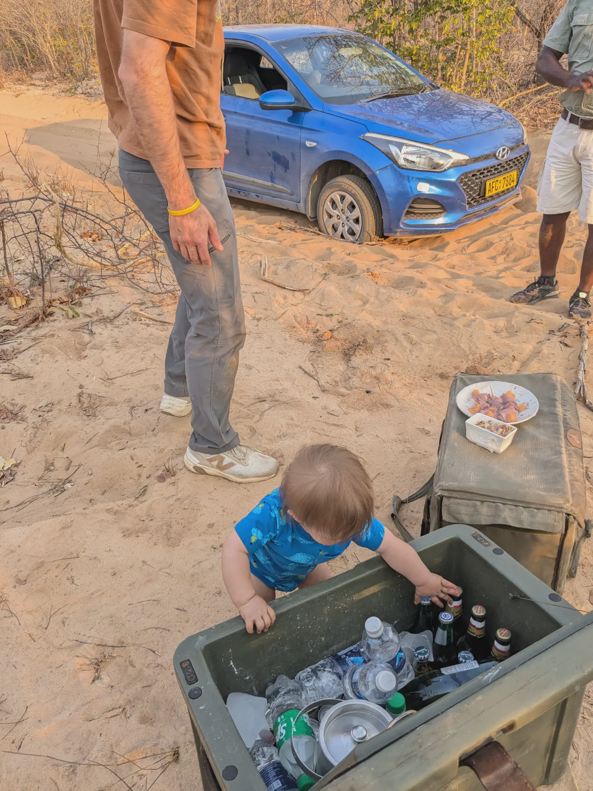 Time for Sonja to crack open a cold one